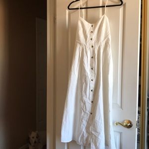 Zara Midi White Dress